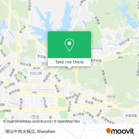 潮汕牛肉火锅店 map