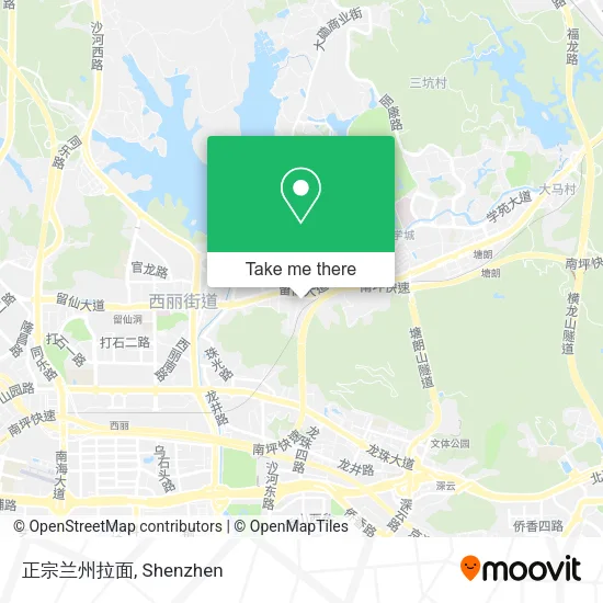 正宗兰州拉面 map