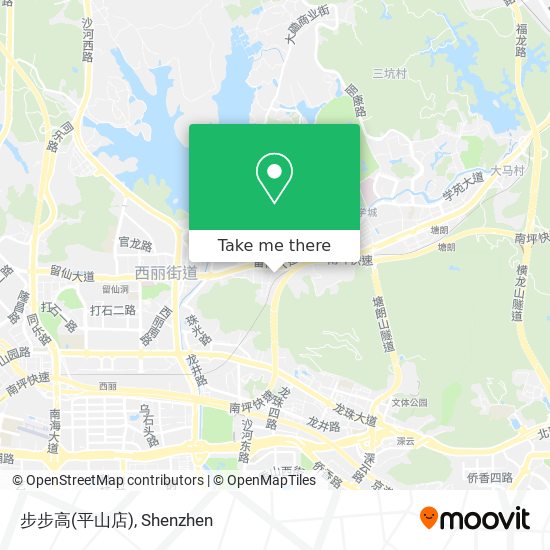 步步高(平山店) map