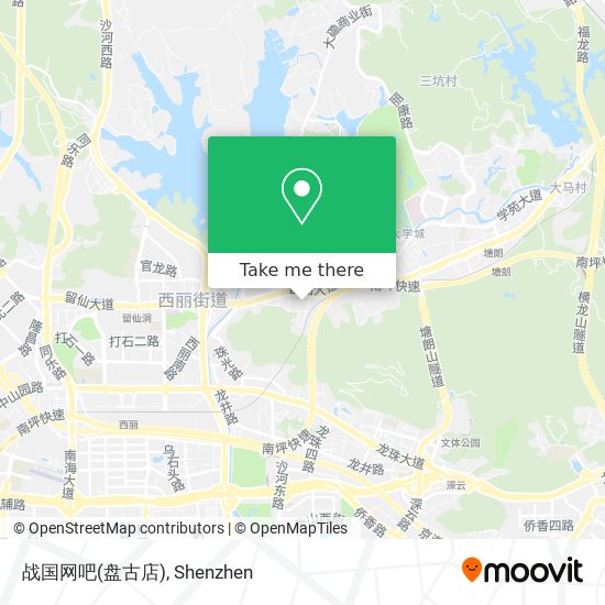 战国网吧(盘古店) map