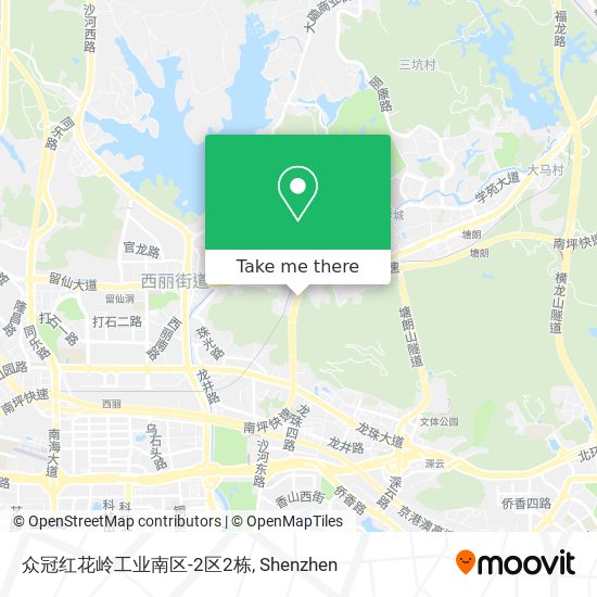 众冠红花岭工业南区-2区2栋 map