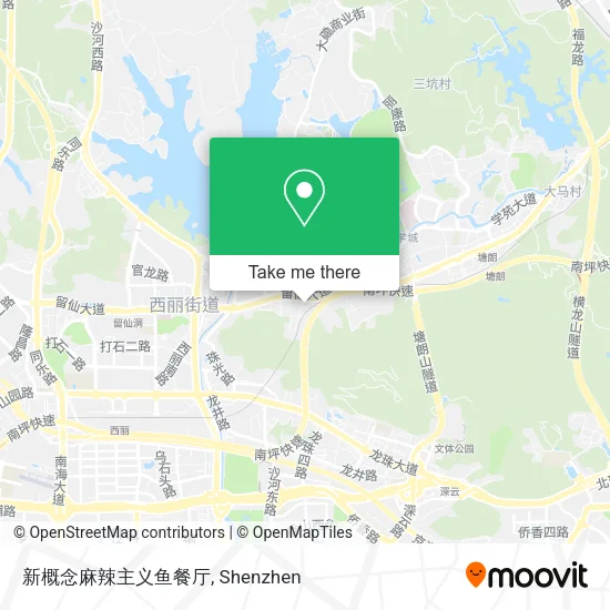 新概念麻辣主义鱼餐厅 map