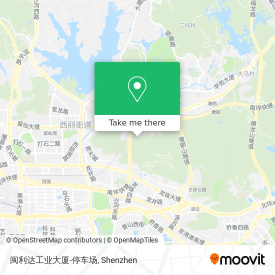 闽利达工业大厦-停车场 map