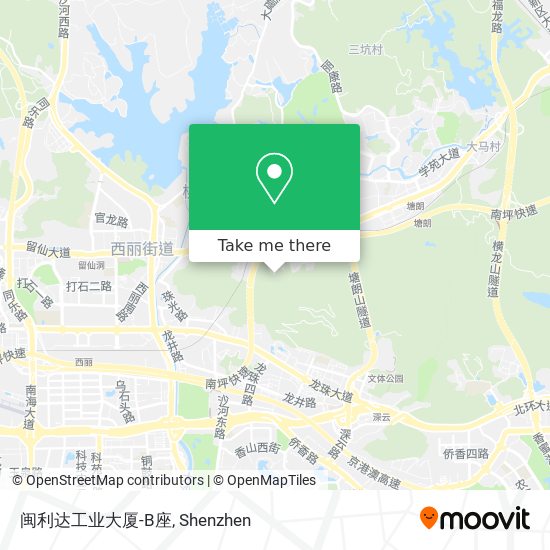 闽利达工业大厦-B座 map
