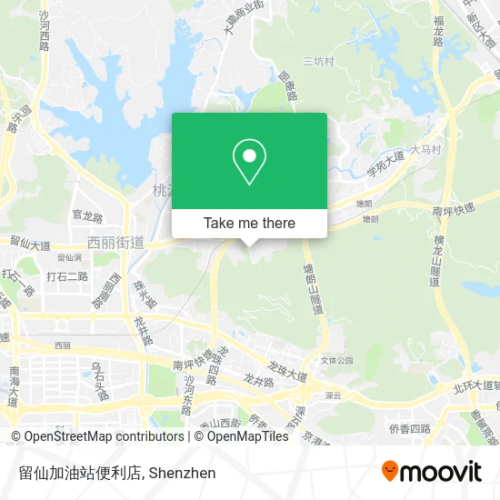 留仙加油站便利店 map