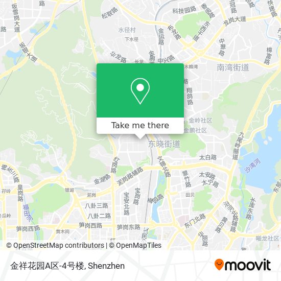 金祥花园A区-4号楼 map