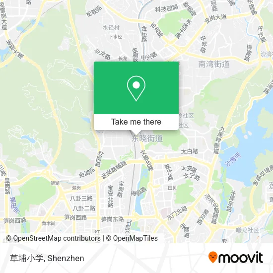 草埔小学 map