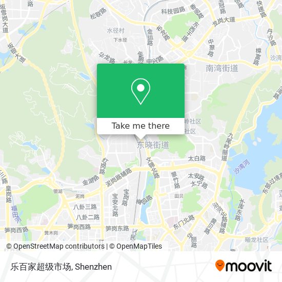 乐百家超级市场 map