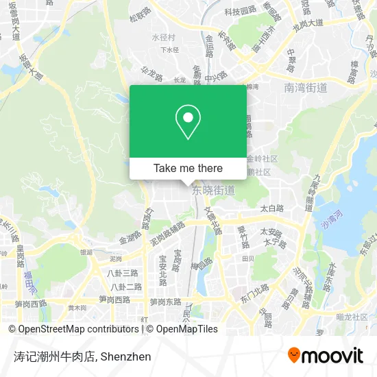 涛记潮州牛肉店 map