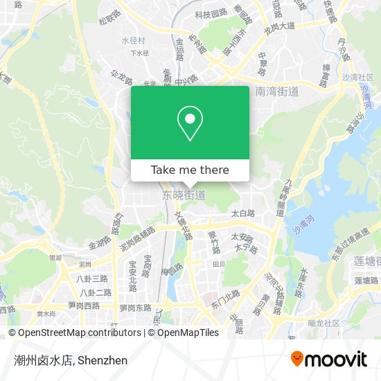 潮州卤水店 map