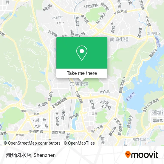 潮州卤水店 map