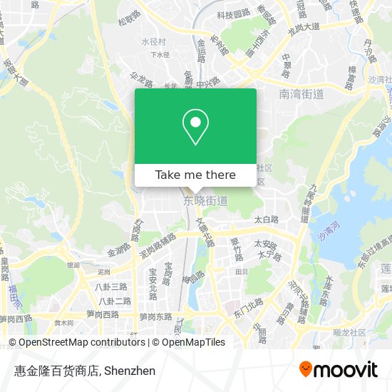 惠金隆百货商店 map