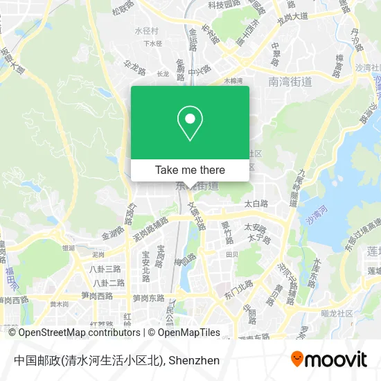 中国邮政(清水河生活小区北) map