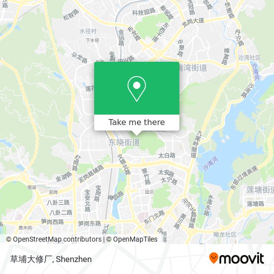 草埔大修厂 map