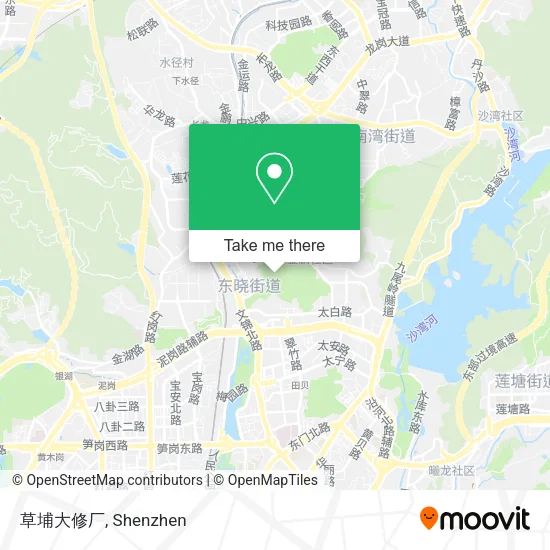 草埔大修厂 map