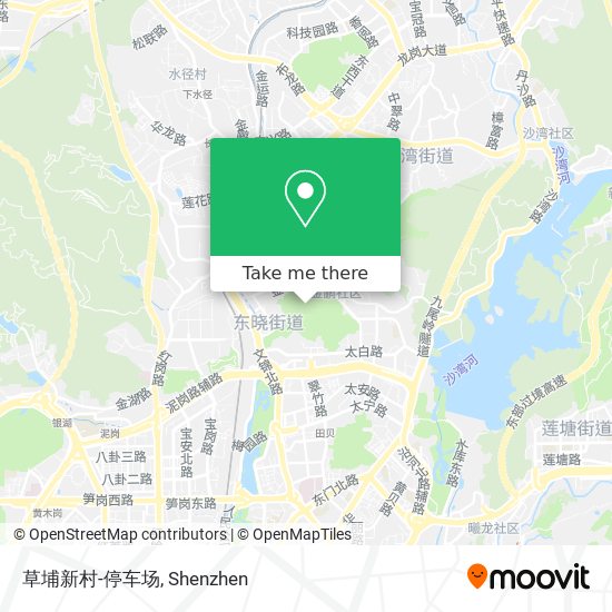 草埔新村-停车场 map