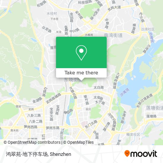 鸿翠苑-地下停车场 map