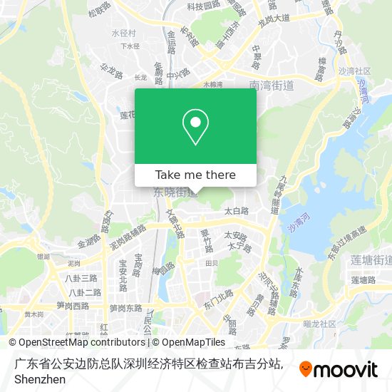 广东省公安边防总队深圳经济特区检查站布吉分站 map