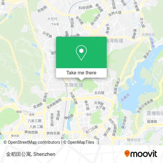 金稻田公寓 map