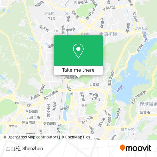 金山苑 map