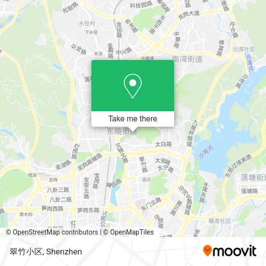 翠竹小区 map