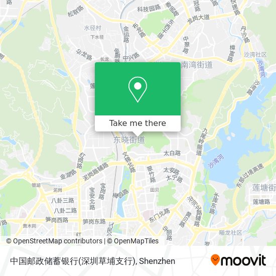 中国邮政储蓄银行(深圳草埔支行) map