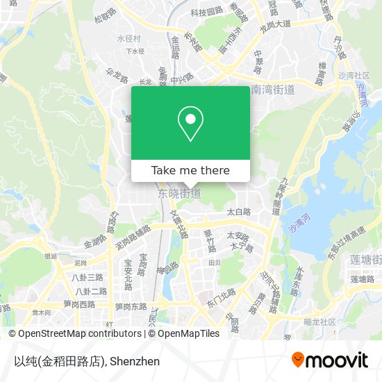 以纯(金稻田路店) map
