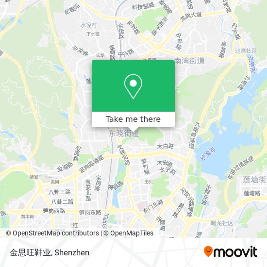 金思旺鞋业 map