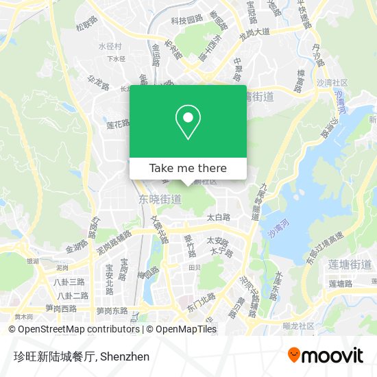 珍旺新陆城餐厅 map