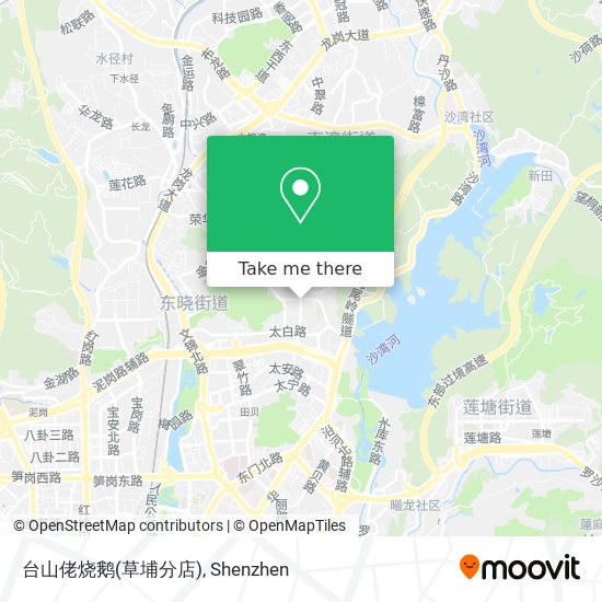 台山佬烧鹅(草埔分店) map