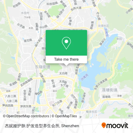 杰妮娅护肤.护发造型养生会所 map