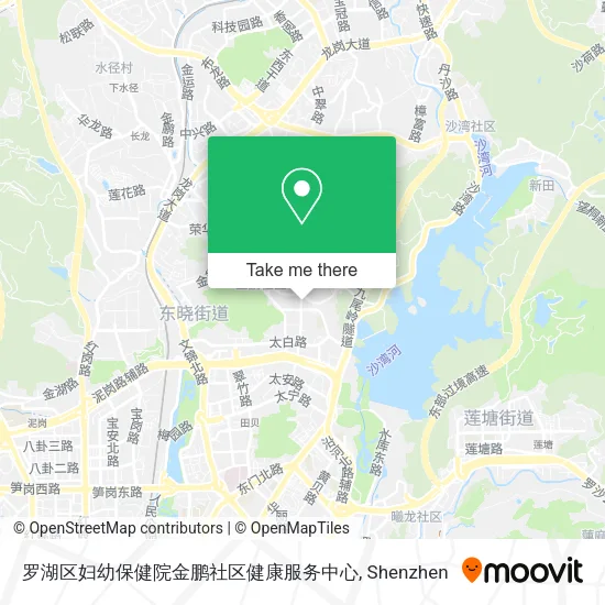 罗湖区妇幼保健院金鹏社区健康服务中心 map