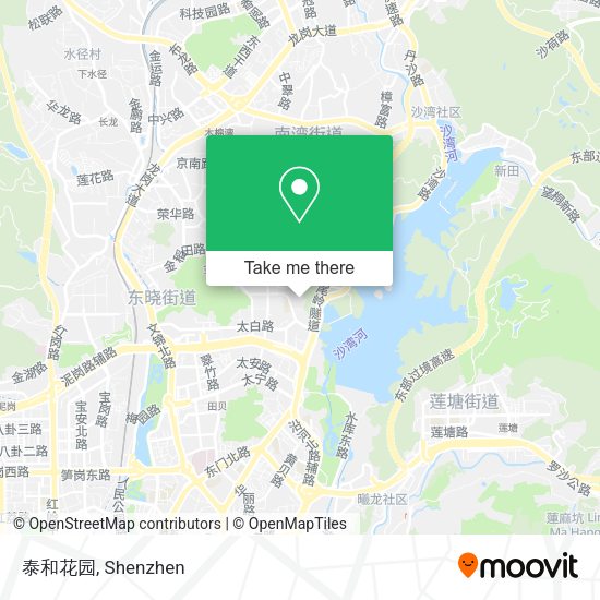 泰和花园 map