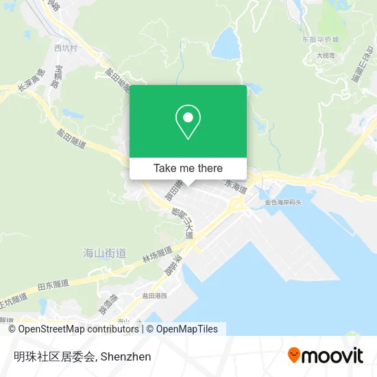 明珠社区居委会 map
