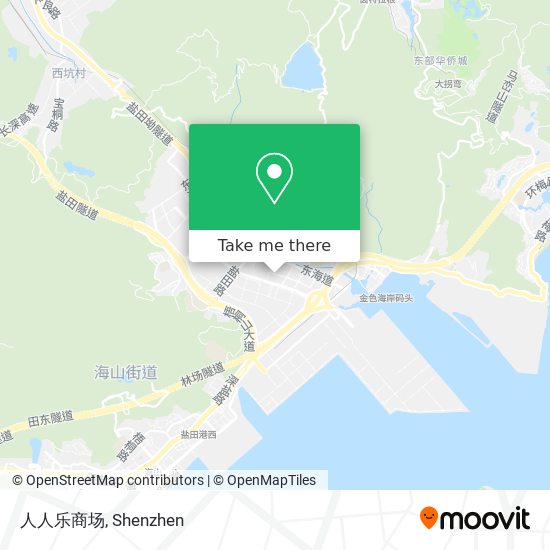 人人乐商场 map