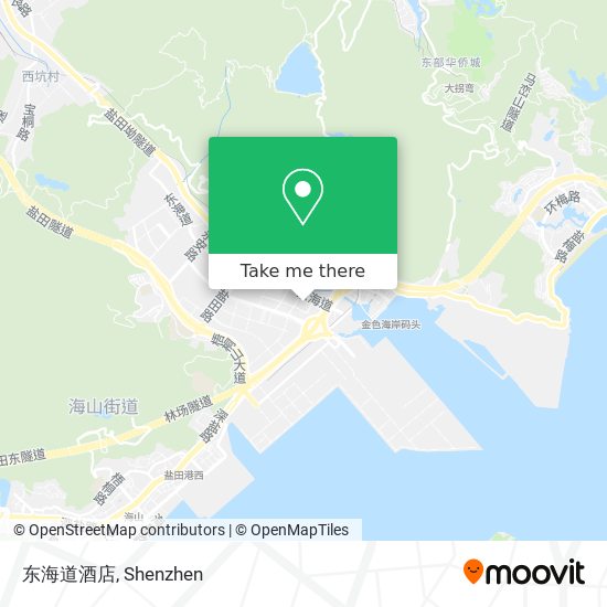 东海道酒店 map