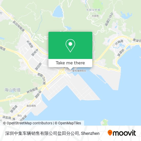 深圳中集车辆销售有限公司盐田分公司 map