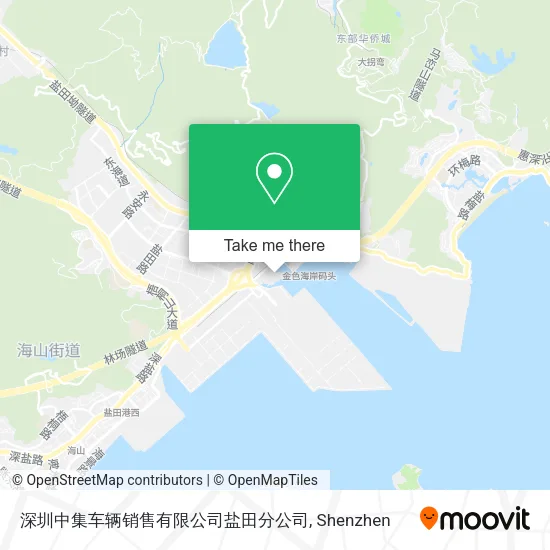 深圳中集车辆销售有限公司盐田分公司 map