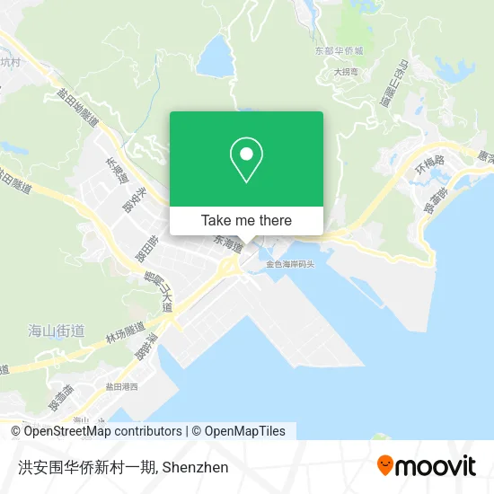 洪安围华侨新村一期 map