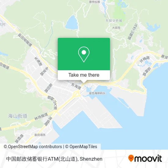 中国邮政储蓄银行ATM(北山道) map