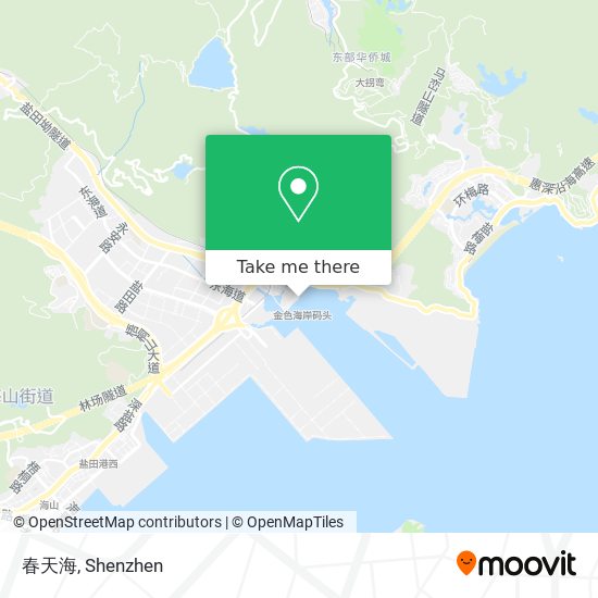 春天海 map