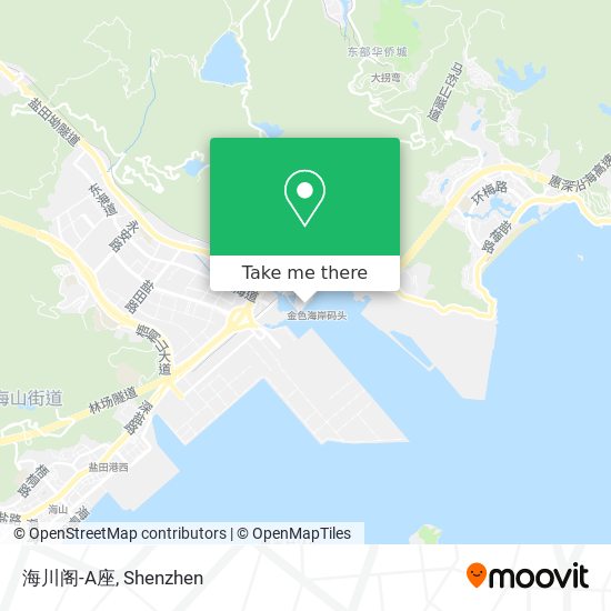 海川阁-A座 map
