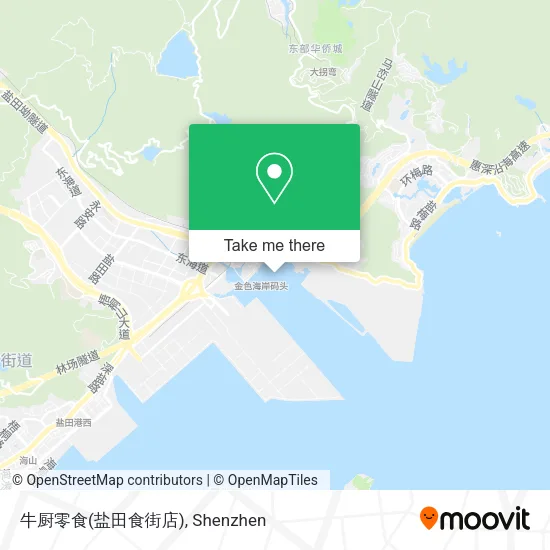 牛厨零食(盐田食街店) map