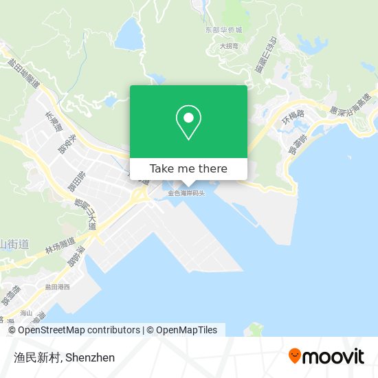 渔民新村 map