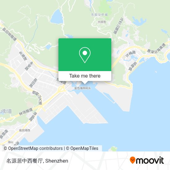 名源居中西餐厅 map
