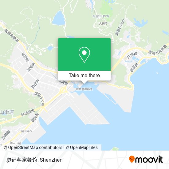 廖记客家餐馆 map