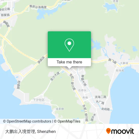 大鹏出入境管理 map