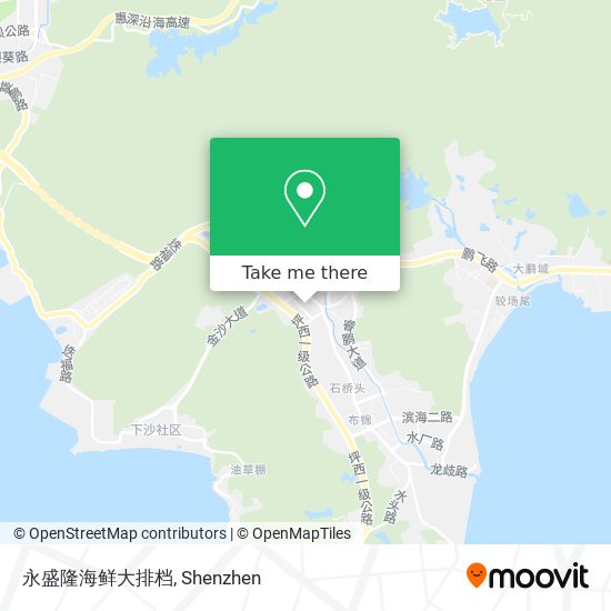 永盛隆海鲜大排档 map