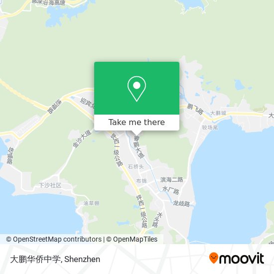 大鹏华侨中学 map