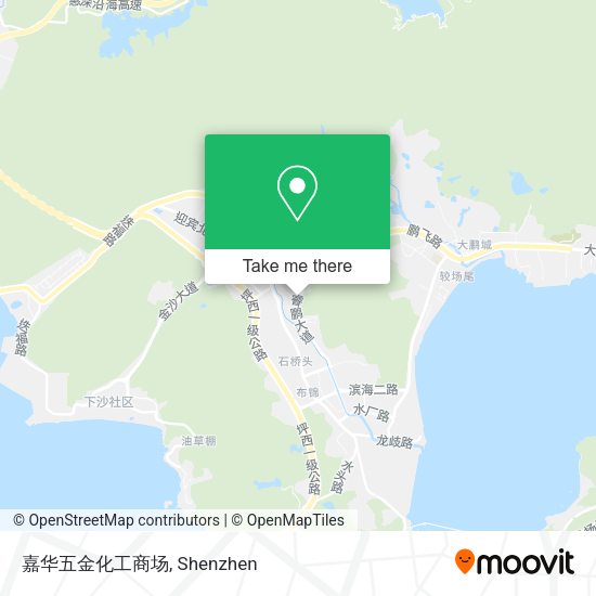 嘉华五金化工商场 map
